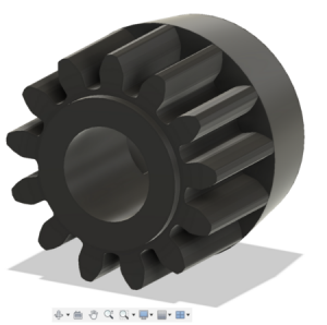 Fusion 360 Designed Gear Engineering
